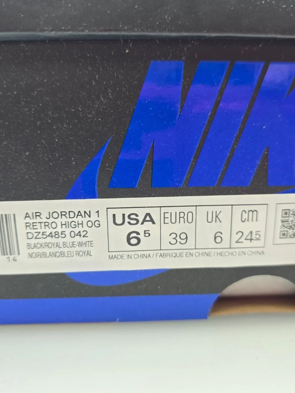 Jordan retro og